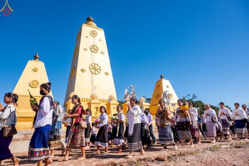 ภาพ No.91944:5 งานมหัคคตกุศล ณ วัดสิริวิเวก แขวงจำปาสัก สปป. ลาว วันที่ 1 พฤศจิกายน พ. ศ. 2566