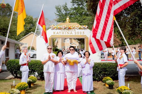 ภาพ No.263088:วันอาทิตย์ที่ 19 ตุลาคม พ.ศ. 2568 พิธีทอดกฐินสามัคคี ณ วัดพระธรรมกายจอร์เจีย  ประเทศสหรัฐอเมริกา 