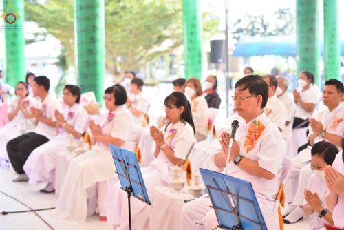 ภาพ No.121115:พิธีทอดผ้าป่า โครงสร้างหลังคา เสาคู่ค้ำฟ้ามหามงคล เพื่อสถาปนาอาคาร 80 ปี หลวงพ่อธัมมชโย ณ ศูนย์ปฏิบัติธรรมวิหารแดง ต.เจริญธรรม อ.วิหารแดง จ.สระบุรี วันที่ 27 มกราคม พ.ศ. 2567