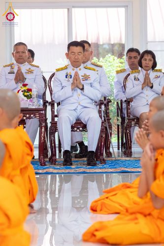 ภาพ No.58551:โครงการบรรพชาสามเณร ภาคฤดูร้อน เฉลิมพระเกียรติพระบาทสมเด็จพระเจ้าอยู่หัว เนื่องในโอกาส พระราชพิธีมหามงคลเฉลิมพระชนมพรรษา 6 รอบ 28 กรกฎาคม พ.ศ. 2567 ระหว่างวันที่ 20 เมษายน ถึง 6 พฤษภาคม 2567 ณ วัดกลางธนรินทร์ (ธรรมอุทยานบ้านแป้ง)