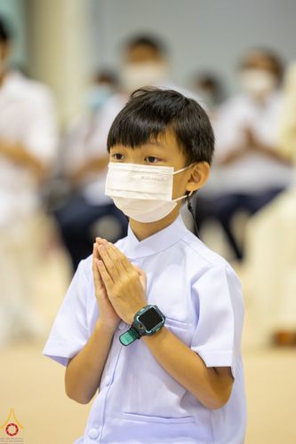 ภาพ No.84316:พิธีเจริญพระพุทธมนต์ ปฏิบัติธรรม เจริญสมาธิภาวนา เพื่อถวายพระพรชัยมงคล และถวายพระราชกุศลแด่พระบาทสมเด็จพระปรเมนทรรามาธิบดีศรีสินทรมหาวชิราลงกรณ พระวชิรเกล้าเจ้าอยู่หัว เนื่องในวันเฉลิมพระชนมพรรษา วันที่ 28 กรกฎาคม พ.ศ. 2566