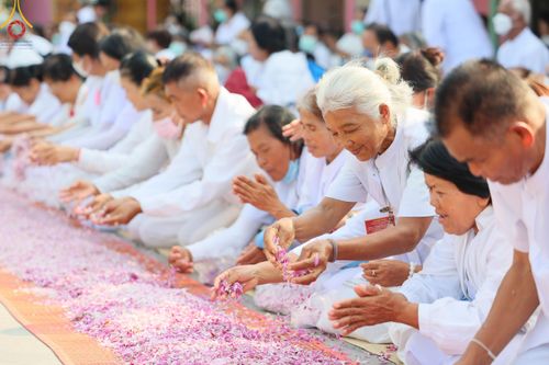 ภาพ No.113095:พิธีต้อนรับพระธรรมยาตรา ปีที่ 12 วันที่ 15 มกราคม พ.ศ. 2567 ณ วัดโบสถ์บน จ.นนทบุรี