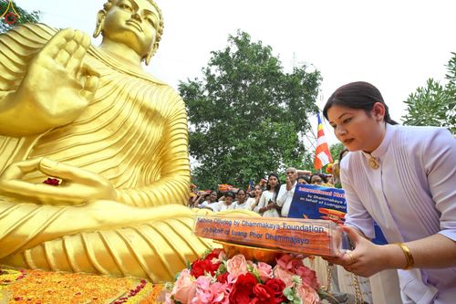 ภาพ No.263497:วันที่ 18 ตุลาคม พ.ศ. 2568 พิธีแห่กฐิน และกฐินสมทบหลวงพ่อ ธัมมชโย  ถวายแด่ วัดพุทธภูมิ เมืองโภปาล รัฐมัธยประเทศ ประเทศอินเดีย 