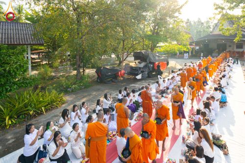 ภาพ No.208446:พิธีถวายสังฆทานแด่คณะสงฆ์ 323 วัด ปีที่ 21 ครั้งที่ 174 พิธีมอบกองทุนหนุนแรงใจช่วยครูใต้ ปีที่ 18 ครั้งที่ 138 และพิธีทำบุญอุทิศส่วนกุศลให้ผู้วายชนม์ ณ วัดบุณณาราม(วัดโคกงู) จ.นราธิวาส วันเสาร์ที่ 15 กุมภาพันธ์ พ.ศ.2568