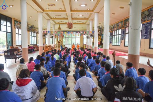 ภาพ No.90741:โครงการสมาธิเพื่อสันติภาพโลก  จ.สระบุรี วันที่ 3 ตุลาคม พ.ศ. 2566  1. โรงเรียน บ้านคลองไทร 2. โรงเรียน บ้านซับปลากั้ง 3. โรงเรียน บ้านหนองผักหนอก 4. โรงเรียน วัดบ้านหมาก 5. โรงเรียน วัดสวนทองรวมมิตร