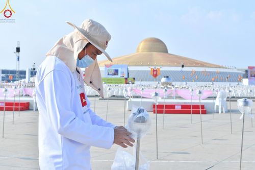 ภาพ No.125682:V.28 มาฆะ สาธุดังๆ  การรับบุญเตรียมงาน ปฎิบัติงาน เก็บงาน ของเจ้าหน้าที่หน่วยงานต่างๆ เพื่อวันมาฆบูชา วันเสาร์ที่ 24 กุมภาพันธ์ พ.ศ. 2567 ณ วัดพระธรรมกาย จ.ปทุมธานี