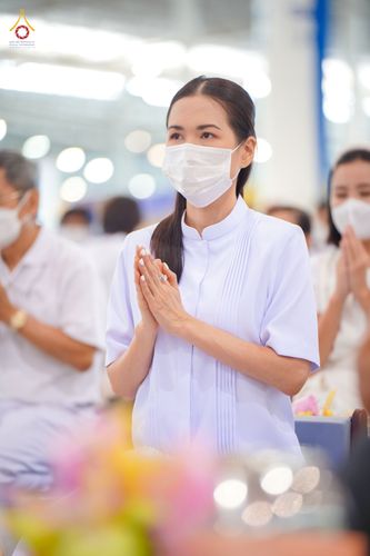 ภาพ No.76628:พิธีถวายโคมมาฆประทีป น้อมถวายเป็นพุทธบูชา แด่คณะพระภิกษุ สามเณร วัดพระธรรมกาย วันที่ 25 กุมภาพันธ์ พ.ศ. 2566