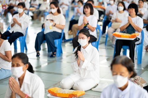 ภาพ No.85652:พิธีบุพเปตพลีครั้งที่ 138 ร่วมอุทิศบุญแด่หมู่ญาติที่ล่วงลับไปแล้ว และสืบทอดอายุพระพุทธศาสนา วันพุธที่ 16 สิงหาคม พ.ศ. 2566 (วันพระแรม 15 ค่ำ เดือน 8-8 ณ หอฉันคุณยายอาจารย์ฯ วัดพระธรรมกาย