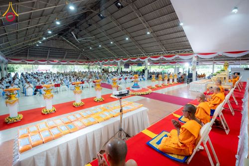 ภาพ No.251457:วันเสาร์ที่ 11 ตุลาคม พ.ศ. 2568 พิธีทอดกฐินสามัคคีประจำปี พ.ศ. 2568 สร้างทุกสิ่ง เพื่อการสร้างคนให้เป็นคนดี ณ ศูนย์อบรมเยาวชนปักธงชัย นครราชสีมา