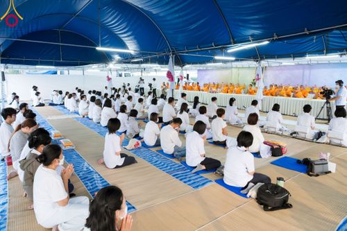 ภาพ No.116490:พิธีถวายภัตตาหารเป็นสังฆทาน แด่คณะพระธรรมยาตรา ปีที่ 12 วันที่ 22 มกราคม พ.ศ. 2567 ณ อนุสรณ์สถานบางนางแท่น จ.นครปฐม