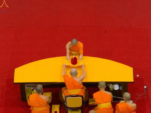 ภาพ No.88128:พิธีมุทิตาสักการะ เปรียญธรรม 9,6,3 และบาลีศึกษา 6,3  พิธีมอบดวงแก้วสามเณรทรงบาลีไวยากรณ์ วันอาทิตย์ 17 กันยายน พ.ศ. 2566 ณ สภาธรรมกายสากล วัดพระธรรมกาย