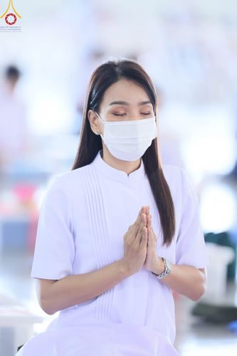 ภาพ No.102383:พิธีถวายอุปกรณ์ทำความสะอาด ณ บ้านแก้วเรือนทองคุณยายอาจารย์ฯ วัดพระธรรมกาย วันเสาร์ที่ 16 ธันวาคม พ.ศ. 2566