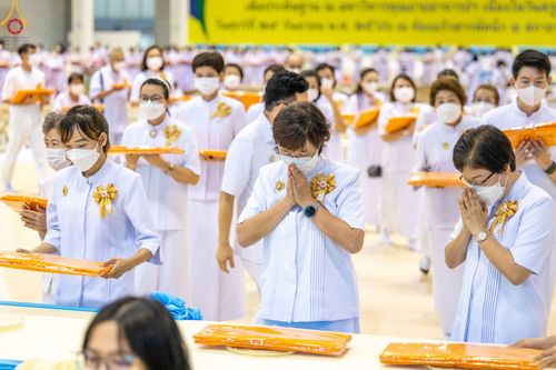 ภาพ No.89038:พิธีทอดผ้าป่าสมทบกฐินครั้งที่ 2 วันศุกร์ที่ 29 กันยายน พ.ศ. 2566 วันเพ็ญขึ้น 15 ค่ำ เดือน 10 ณ ห้องแก้วสารพัดนึก 1 วัดพระธรรมกาย