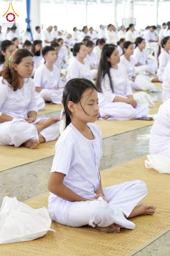 ภาพ No.258117:วันอาทิตย์ที่ 5 ตุลาคม พ.ศ. 2568 พิธีบูชาข้าวพระ ณ สภาธรรมกายสากล วัดพระธรรมกาย