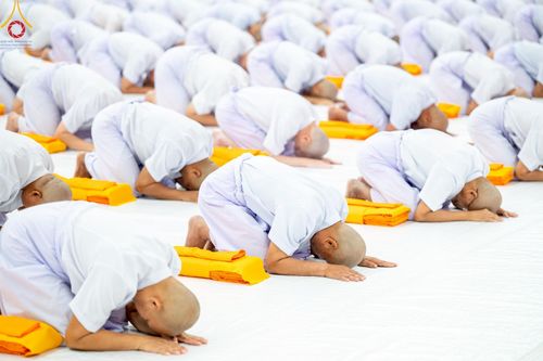 ภาพ No.217181:วันเสาร์ที่ 12 เมษายน พ.ศ. 2568 พิธีบรรพชา พิธีขอศีลและขอนิสสัย พิธีมอบบาตร ในโครงการอุปสมบทหมู่ บูชาธรรมหลวงพ่อธัมมชโย, โครงการธรรมทายาท ระดับอุดมศึกษา รุ่นที่ 52 ,  โครงการบวชพระนานาชาติ AEC & WAB CEO รุ่นที่ 4 ณ วัดพระธรรมกาย