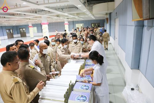 ภาพ No.104712:การประชุมกำนัน ผู้ใหญ่บ้าน สารวัตรกำนัน แพทย์ประจำตำบล และผู้ช่วยผู้ใหญ่บ้าน อ.คลองหลวง จ.ปทุมธานี ประจำเดือนธันวาคม พ.ศ. 2566 วันพฤหัสบดีที่ 28 ธันวาคม พ.ศ. 2566 เวลา 13.30 น. ณ ห้องสัมมนา SPD 7 E สภาธรรมกายสากล วัดพระธรรมกาย