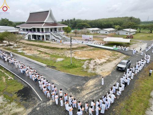 ภาพ No.96146:กฐินสามัคคี ฉลองวิหารพระมงคลเทพมุนี (สด จนฺทสโร) ณ ศูนย์ปฏิบัติธรรมภาคใต้ อ.บางกล่ำ จ.สงขลา วันที่ 19 พฤศจิกายน พ.ศ. 2566