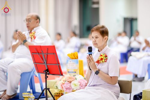 ภาพ No.327623:วันอาทิตย์ที่ 3 พฤษภาคม พ.ศ. 2569 พิธีบูชาข้าวพระและทอดผ้าระบบไฟฟ้า สุขพิมาน ศูนย์ปฏิบัติธรรมพัทลุง