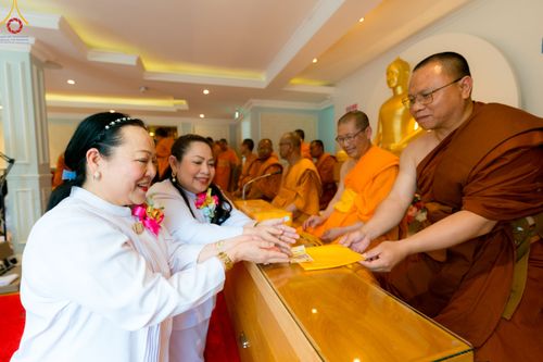 ภาพ No.85598:พิธีทอดผ้าป่าฉลองวัดพระธรรมกายเอกเกอร์ซุน  ในโอกาสสถาปนาครบรอบ 7 ปี  วันอาทิตย์ที่ 30 กรกฎาคม พ.ศ.2566 ณ วัดพระธรรมกายเอกเกอร์ซุน ประเทศนอร์เวย์