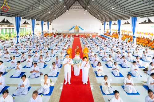 ภาพ No.310944:วันอาทิตย์ที่ 22 กุมภาพันธ์ พ.ศ. 2569 พิธีประดิษฐานพระประธาน “พระธรรมกาย” ณ ธุดงคสถานอำนาจเจริญ จังหวัดอำนาจเจริญ