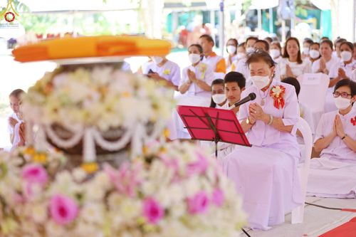 ภาพ No.78301:พิธีทอดผ้าป่าสามัคคีเพื่อสร้างอาคารปฏิบัติธรรมหลังแรก โซนใต้ 2 ครั้งที่ 9 รวมใจ 7 จังหวัดภาคใต้  (สงขลา ปัตตานี ยะลา นราธิวาส ตรัง สตูล และพัทลุง) ณ ศูนย์ปฏิบัติธรรมนานาชาติสะเดา อ.สะเดา จ.สงขลา วันอาทิตย์ที่ 19 มีนาคม 2566