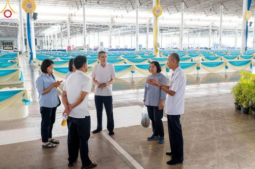 ภาพ No.60809:V.37 ยิ่งกว่าดี เพื่อ 80 ปีของพ่อ ภาพการเตรียมงานของหน่วยงานต่างๆ เพื่อพิธีฉลองอายุวัฒนมงคล 80 ปี หลวงพ่อธัมมชโย และรับถวายมหาสังฆทาน 10,000 กว่าวัดทั่วประเทศ ในวันคุ้มครองโลก วันจันทร์ที่ 22 เมษายน พ.ศ. 2567