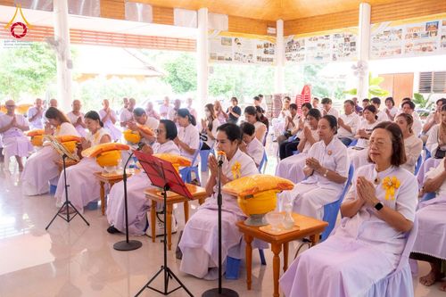 ภาพ No.276345:วันศุกร์ที่ 5 ธันวาคม 2568 (วันพ่อแห่งชาติ) พิธีบรรพชาอุปสมบทหมู่ธรรมทายาท จำนวน 14 รูป โครงการบรรพชาอุปสมบทหมู่ รุ่นบูชาธรรมมหาปูชนียาจารย์ ประจำปี 2568  ณ ศูนย์อบรมเยาวชนบางปะหัน จังหวัดพระนครศรีอยุธยา