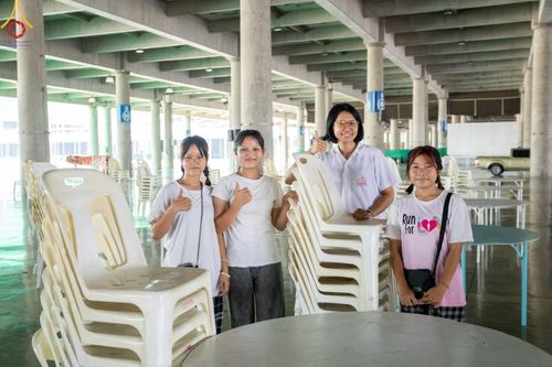 ภาพ No.60500:V.38 ทุ่มพลังเพื่อพ่อครบ 80 ปี ภาพการเตรียมงานของหน่วยงานต่างๆ เพื่อพิธีฉลองอายุวัฒนมงคล 80 ปี หลวงพ่อธัมมชโย และรับถวายมหาสังฆทาน 10,000 กว่าวัดทั่วประเทศ ในวันคุ้มครองโลก วันจันทร์ที่ 22 เมษายน พ.ศ. 2567