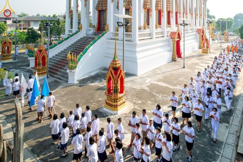 ภาพ No.200472:พิธีทอดผ้าป่าทำนุบำรุงศาสนสถาน ณ วัดรางกำหยาด ตำบลบางภาษี อำเภอบางเลน จังหวัดนครปฐม ในโครงการธรรมยาตรา กตัญญูบูชา มหาปูชนียาจารย์ พระมงคลเทพมุนี(สด จนฺทสโร) พระผู้ปราบมาร อนุสรณ์สถาน 7 แห่ง ปีที่ 13 วันที่ 22 มกราคม พ.ศ. 2568