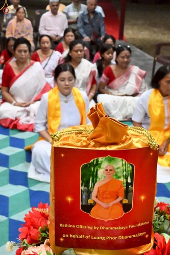 ภาพ No.263432:วันที่ 17 ตุลาคม พ.ศ. 2568 ทอดกฐินสมทบวัดต่างประเทศ ณ ศูนย์เผยแผ่พุทธรัตนะ กรุงเดลลี ประเทศอินเดีย 