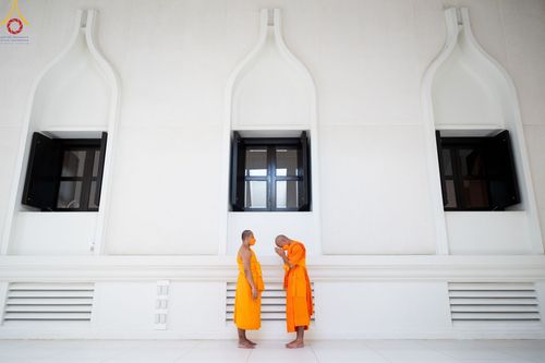 ภาพ No.84187:พิธีขอบรรพชา , พิธีขอสรณคมน์และศีล ,  พิธีรับบาตร , พิธีอุปสมบท ในโครงการบรรพชาอุปสมบทหมู่ธรรมทายาทรุ่นเข้าพรรษา และโครงการบรรพชาสามเณรโรงเรียนนานาชาติ รุ่นที่ 12 ณ โบสถ์พระไตรปิฎก วัดพระธรรมกาย วันที่ 22 กรกฎาคม พ.ศ. 2566