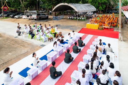 ภาพ No.143989:พิธีถวายสังฆทานแด่คณะสงฆ์ 323 วัด  ปีที่ 20 ครั้งที่  171 พิธีมอบกองทุนหนุนแรงใจช่วยครูใต้  ปีที่ 17 ครั้งที่ 136  และพิธีทำบุญอุทิศส่วนกุศลให้ผู้วายชนม์ในเหตุการณ์ไม่สงบ 4 จังหวัดชายแดนภาคใต้(ปัตตานี ยะลา นราธิวาส สงขลา) วันเสาร์ที่ 13 กรกฎาคม พ.ศ. 2567