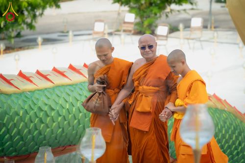 ภาพ No.210645:วันพฤหัสบดีที่ 13 มีนาคม พ.ศ. 2568  สมโภชพระประธานอุโบสถวัดป่าอุบลแก้ว จังหวัดอุบลราชธานี
