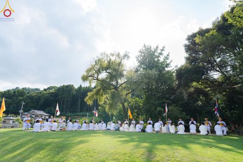 ภาพ No.147405:พิธีตัดปอยผม ขอขมา มอบบาตร ผ้าไตร โครงการปฐมอุปสมบท สมโภชอุโบสถ บูชาธรรม 80 ปี หลวงพ่อธัมมชโย ณ วัดพระธรรมกายโทชิหงิ ประเทศญี่ปุ่น วันพฤหัสบดีที่ 8 สิงหาคม พ.ศ. 2567