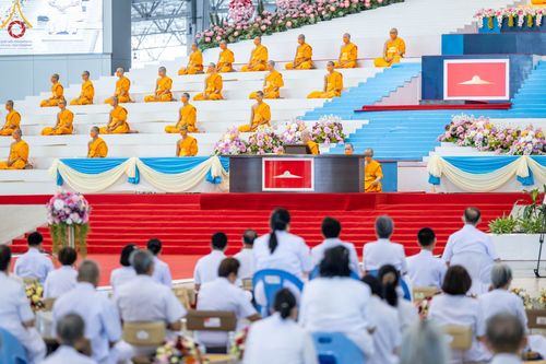 ภาพ No.102964:พิธีมุทิตาหลวงพ่อทัตตชีโว วันที่ 17 ธันวาคม พ.ศ. 2566 ณ สภาธรรมกายสากล วัดพระธรรมกาย