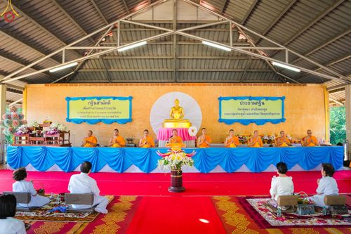 ภาพ No.94140:พิธีทอดกฐิน เพื่อสร้างกำแพงแก้วรอบวัด ณ วัดทุ่งเจริญธรรม อ.อมก๋อย จ.เชียงใหม่ วันที่ 10 พฤศจิกายน พ.ศ. 2566