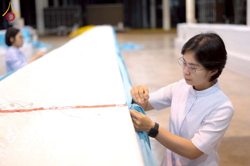 ภาพ No.213351:วันที่ 11-28 มีนาคม พ.ศ. 2568 เจ้าหน้าที่ และอาสาสมัคร เตรียมงานบุญวันคุ้มครองโลก ณ วัดพระธรรมกาย