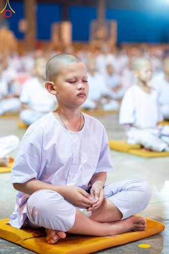 ภาพ No.214467:วันที่ 2 เมษายน พ.ศ.2568 นาคธรรมทายาท โครงการบรรพชาสามเณร ฟื้นฟูพระพุทธศาสนาทั่วไทย ปฎิบัติธรรม ณ วิหารคด 22 วัดพระธรรมกาย