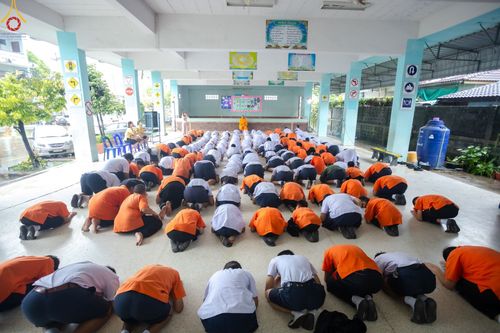 ภาพ No.87734:โครงการสมาธิเพื่อสันติภาพโลก  ธุดงค์สถานปราจีนบุรี โรงเรียนเทศบาล ๓ (วัดแก้วพิจิตร) ต.หน้าเมือง อ.เมือง จ.ปราจีนบุรี วันที่ 13 กันยายน พ.ศ. 2566