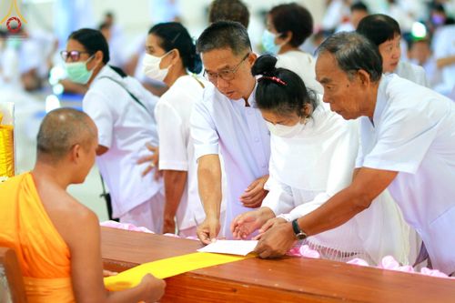 ภาพ No.97539:พิธีทอดกฐินสามัคคีเพื่อสร้างกำแพงแก้ว ณ ธุดงคสถานนครสวรรค์  วันที่ 19 พฤศจิกายน พ.ศ. 2566