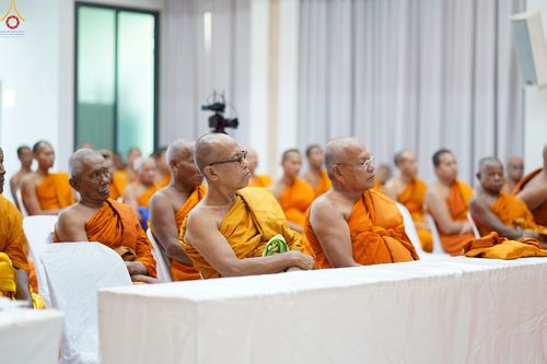 ภาพ No.236990:วันพุธที่ 6 สิงหาคม พ.ศ. 2568 ขึ้น 12 ค่ำ เดือน 5 การประชุมพระสังฆาธิการและพระนวกะ ในเขตปกครองคณะสงฆ์อำเภอเขาชัยสน  และอำเภอบางแก้ว ประจำปี ๒๕๖๘ ณ ศูนย์ปฏิบัติธรรมพัทลุง ตำบลควนขนุน อำเภอเขาชัยสน จังหวัดพัทลุง