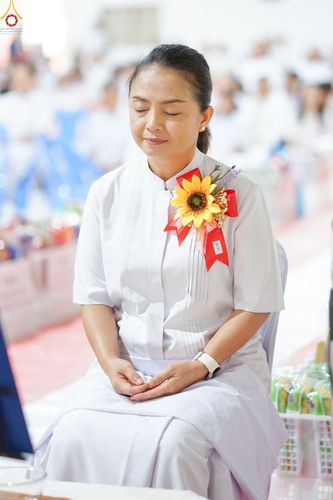 ภาพ No.228119:วันอาทิตย์ที่ 8 มิถุนายน พ.ศ. 2568 พิธีตักบาตรพระ 500 รูป ปีที่ 10 ณ ธุดงคสถานล้านนา อำเภอสันทราย จังหวัดเชียงใหม่