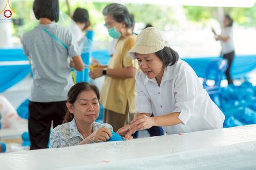 ภาพ No.218600:วันพฤหัสบดีที่ 17 เมษายน พ.ศ. 2568 การเตรียมงานในลานธรรม , สภาธรรมกายสากล , วิหารคด  เพื่องานวันคุ้มครองโลก 22 เมษายน พ.ศ. 2568