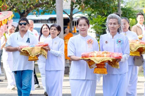 ภาพ No.196806:พิธีทอดผ้าป่าทำนุบำรุงศาสนสถาน ณ วัดโพธิ์เอน ต.บางขุนกอง อ.บางกรวย จ.นนทบุรี ในโครงการธรรมยาตรา กตัญญูบูชา มหาปูชนียาจารย์ พระมงคลเทพมุนี(สด จนฺทสโร) พระผู้ปราบมาร อนุสรณ์สถาน 7 แห่ง ปีที่ 13 วันที่ 17 มกราคม พ.ศ. 2568