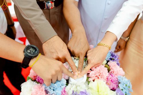 ภาพ No.216470:วันอังคารที่ 8 เม.ย. พ.ศ. 2568 พิธีบรรพชาสามเณร ณ ศูนย์ปฏิบัติธรรมเขาคิชฌกูฏ จันทบุรี