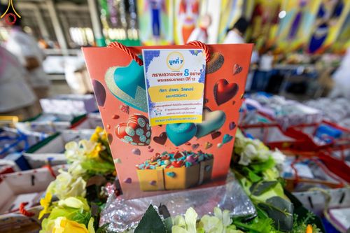 ภาพ No.123558:พิธีถวายสลากภัต แด่พระภิกษุสงฆ์ เพื่อโครงการธรรมยาตรา กตัญญูบูชา มหาปูชนียาจารย์ พระมงคลเทพมุนี (สด จนฺทสโร) พระผู้ปราบมาร อนุสรณ์สถาน 7 แห่ง ปีที่ 12 ระหว่างวันที่ 2 - 31 มกราคม พ.ศ.2567