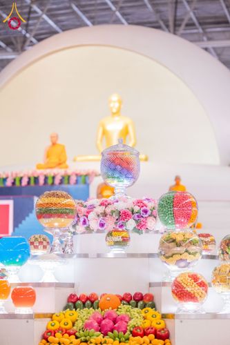 ภาพ No.126602:พิธีบูชาข้าวพระ ในวันอาทิตย์ต้นเดือนที่ 3 มีนาคม พ.ศ. 2567 ณ วัดพระธรรมกาย จ.ปทุมธานี