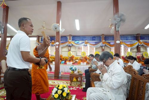 ภาพ No.252708:วันที่ 12 ตุลาคม พ.ศ. 2568 พิธีทอดกฐินสามัคคีทั่วไทย 30,000 วัด โดยคณะศิษยานุศิษย์ บูชาธรรม 81 ปี หลวงพ่อธัมมชโย ณ วัดจำศีล อ.แก่งคอย จ.สระบุรี