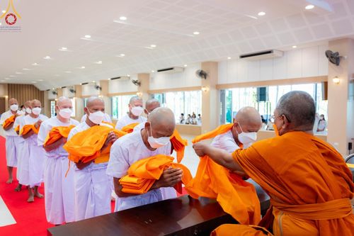 ภาพ No.102150:พิธีบรรพชาธรรมทายาท ในโครงการอุปสมบทหมู่ รุ่นบูชาธรรมมหาปูชนียาจารย์ ณ วัดเขาตะแบก อ.ศรีราชา จ.ชลบุรี วันเสาร์ที่ 9 ธันวาคม พ.ศ. 2566