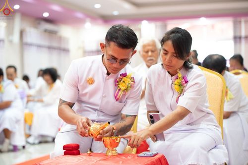 ภาพ No.93484:พิธีทอดกฐินสามัคคี เพื่อสร้างหมู่บ้านปฏิบัติธรรม   ณ ศูนย์ปฏิบัติธรรมท่าม่วง ต.ทุ่งทอง อ.ท่าม่วง จ.กาญจนบุรี  วันเสาร์ที่ 11 พฤศจิกายน พ.ศ. 2566